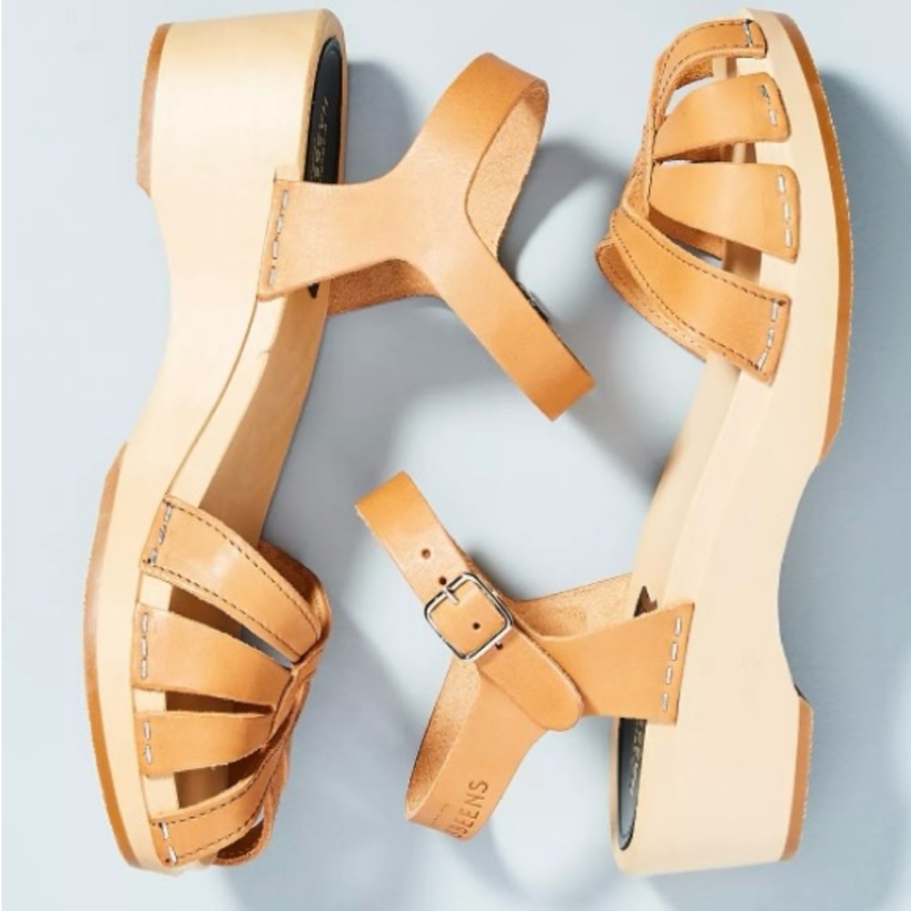 Swedish Hasbeens Debutant Clog Sandals